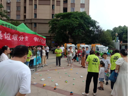 貓先生垃圾分類，項目運營，垃圾分類宣導活動，垃圾分類志愿活動